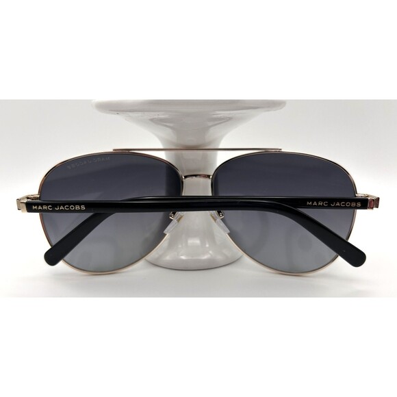 Marc Jacobs Aviator Sunglasses MARC Montura Gold & Black 760/S RHL BN + FREE ? main image 4